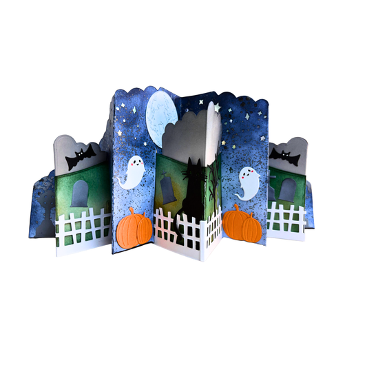 DP GM DIE HALLOWEEN GRAVEYARD POP UP KIT