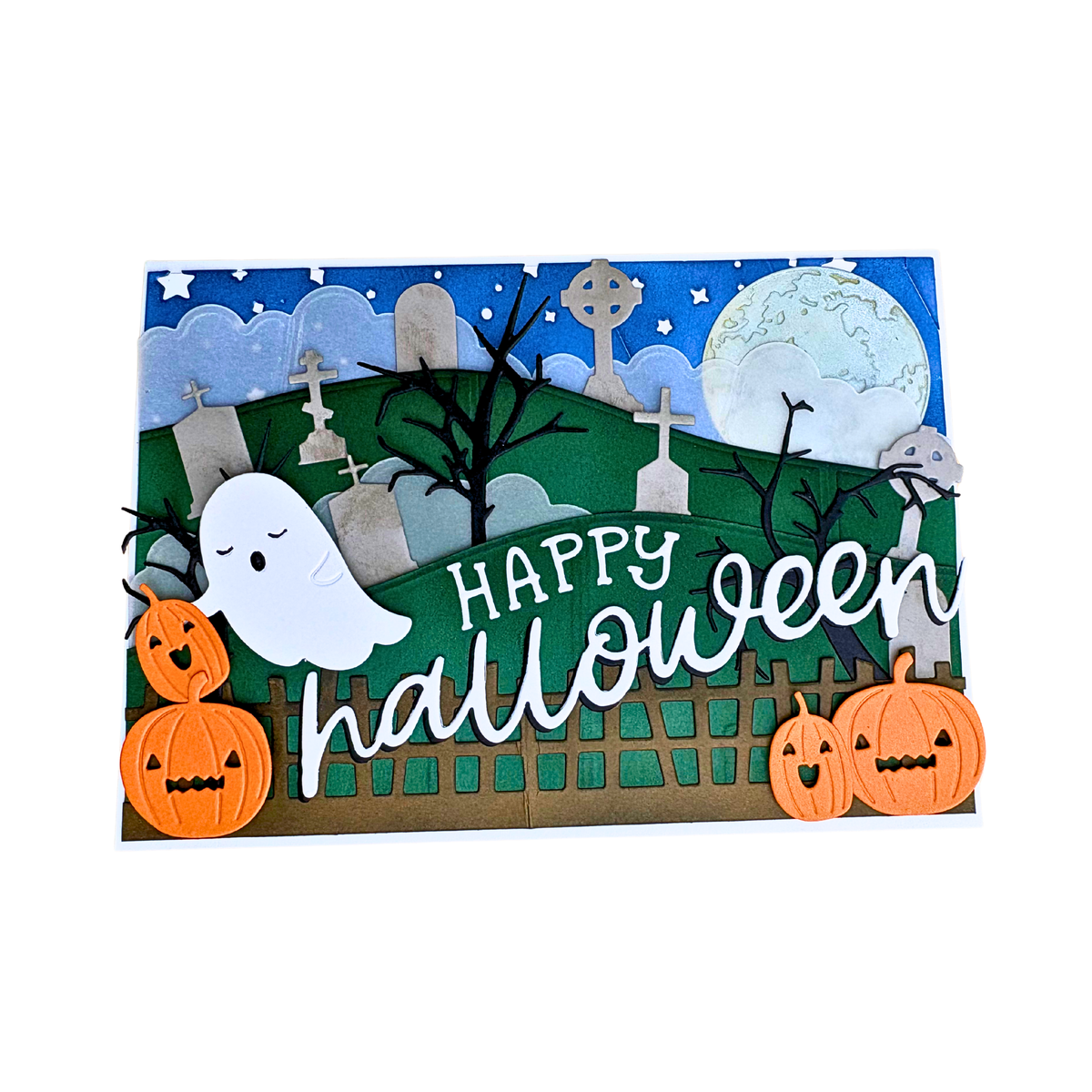 DP GM DIE HALLOWEEN GRAVEYARD POP UP KIT