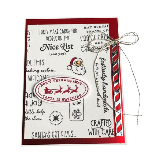 DP Christmas Saying Stamp Kit FREEBIE