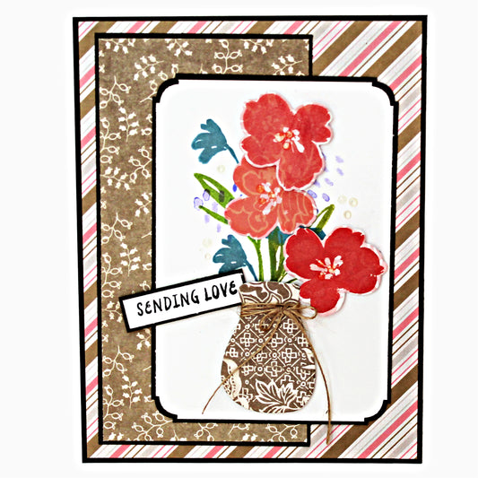 DP Die Stamp Kit Brush Floral