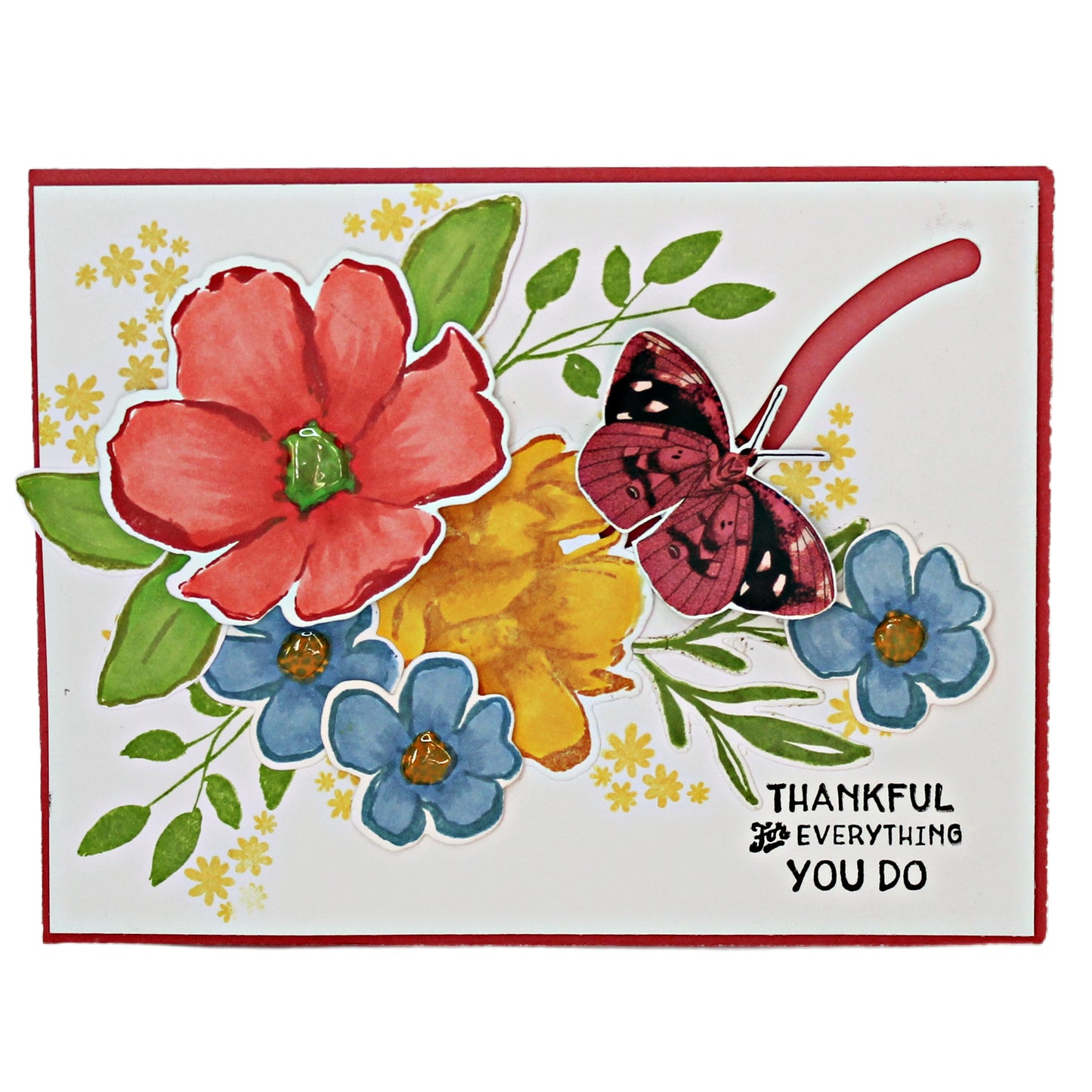 DP Die Stamp Kit Brush Floral