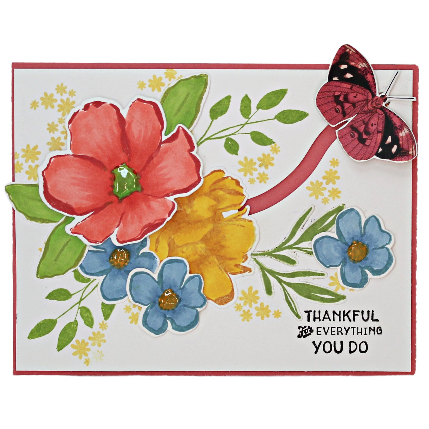 DP Die Stamp Kit Brush Floral