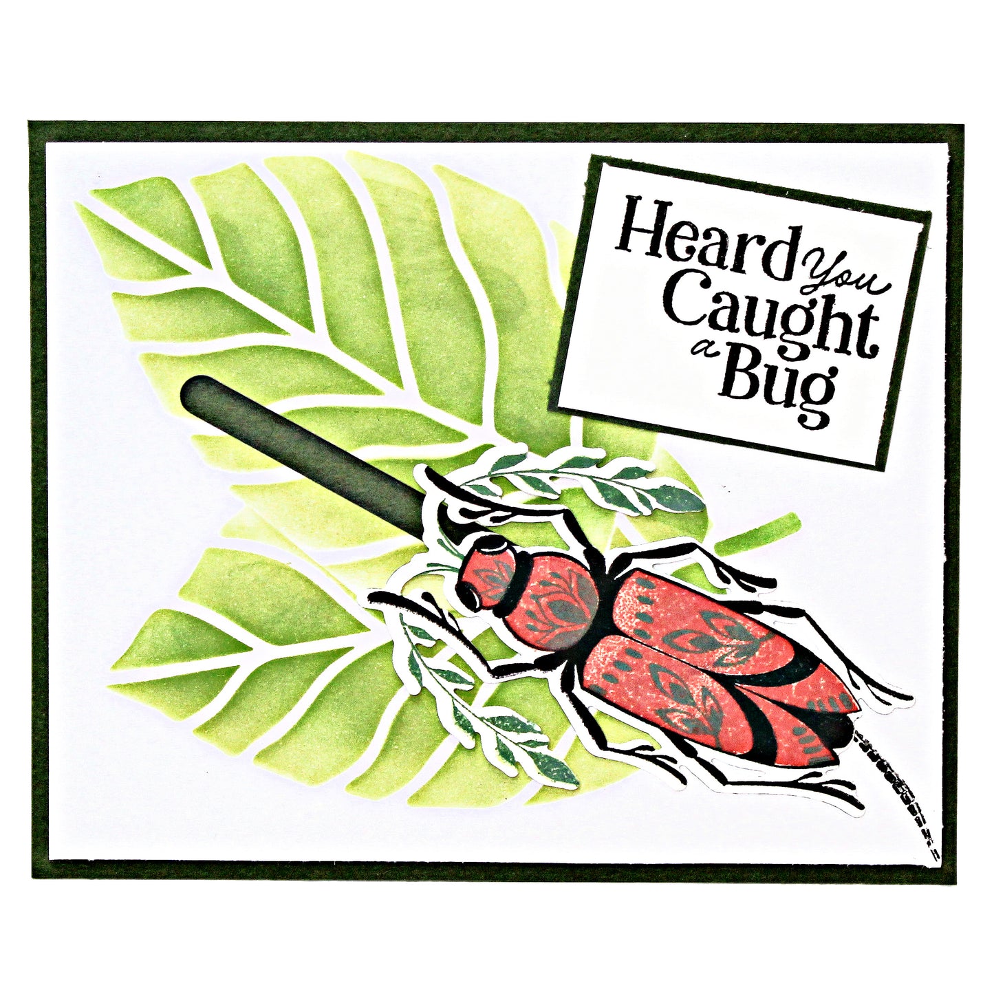 DP Stamp Die Stencil Cute as a Bug