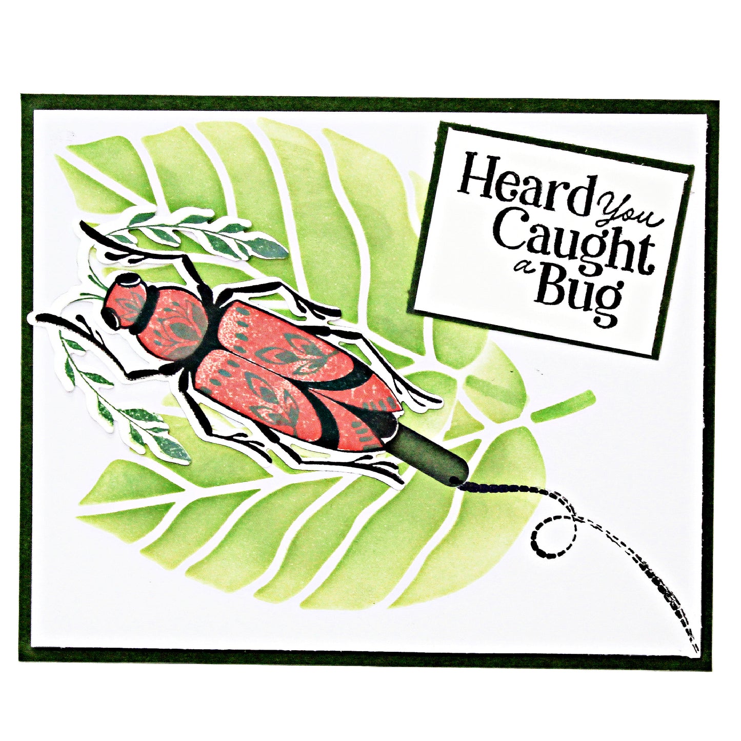 DP Stamp Die Stencil Cute as a Bug