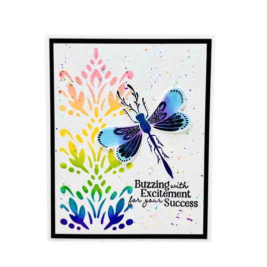 DP Stamp Die Stencil Cute as a Bug