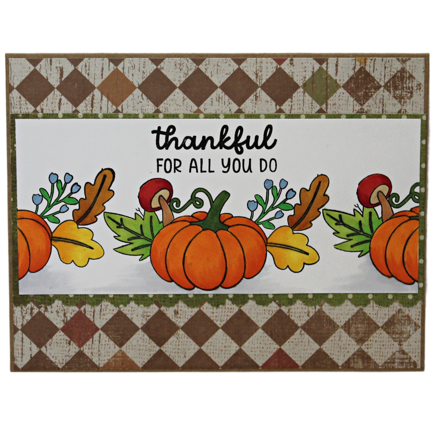 DP Stencils Stamps Harvest Wreath