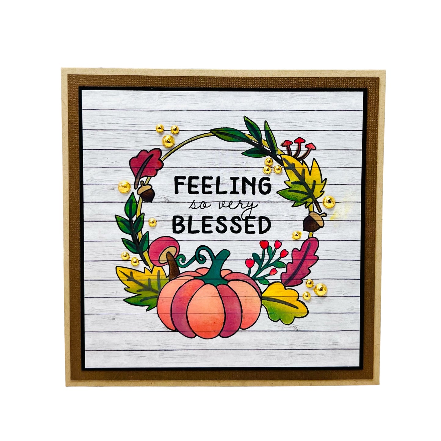 DP Stencils Stamps Harvest Wreath