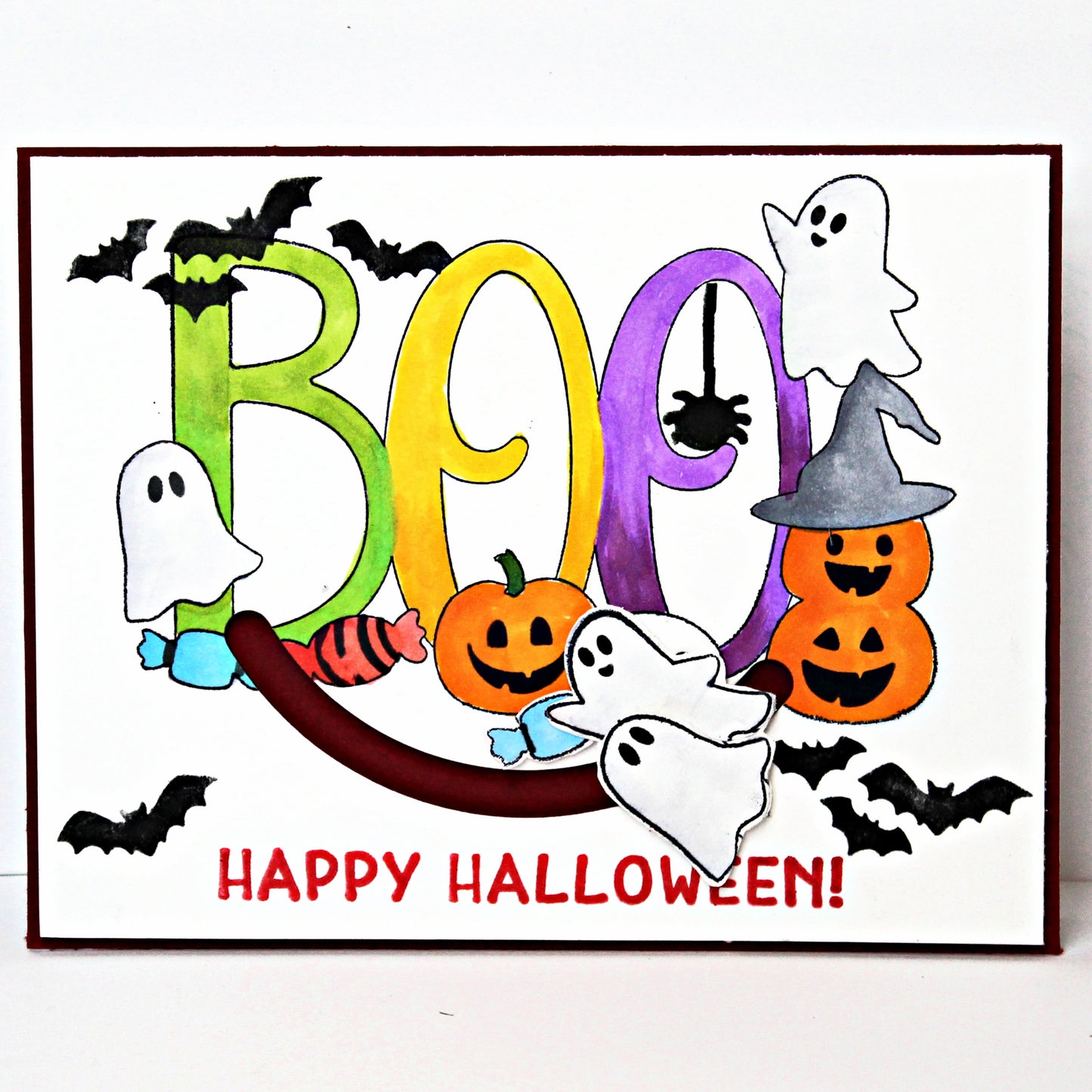 DP Stencils Stamps Boo