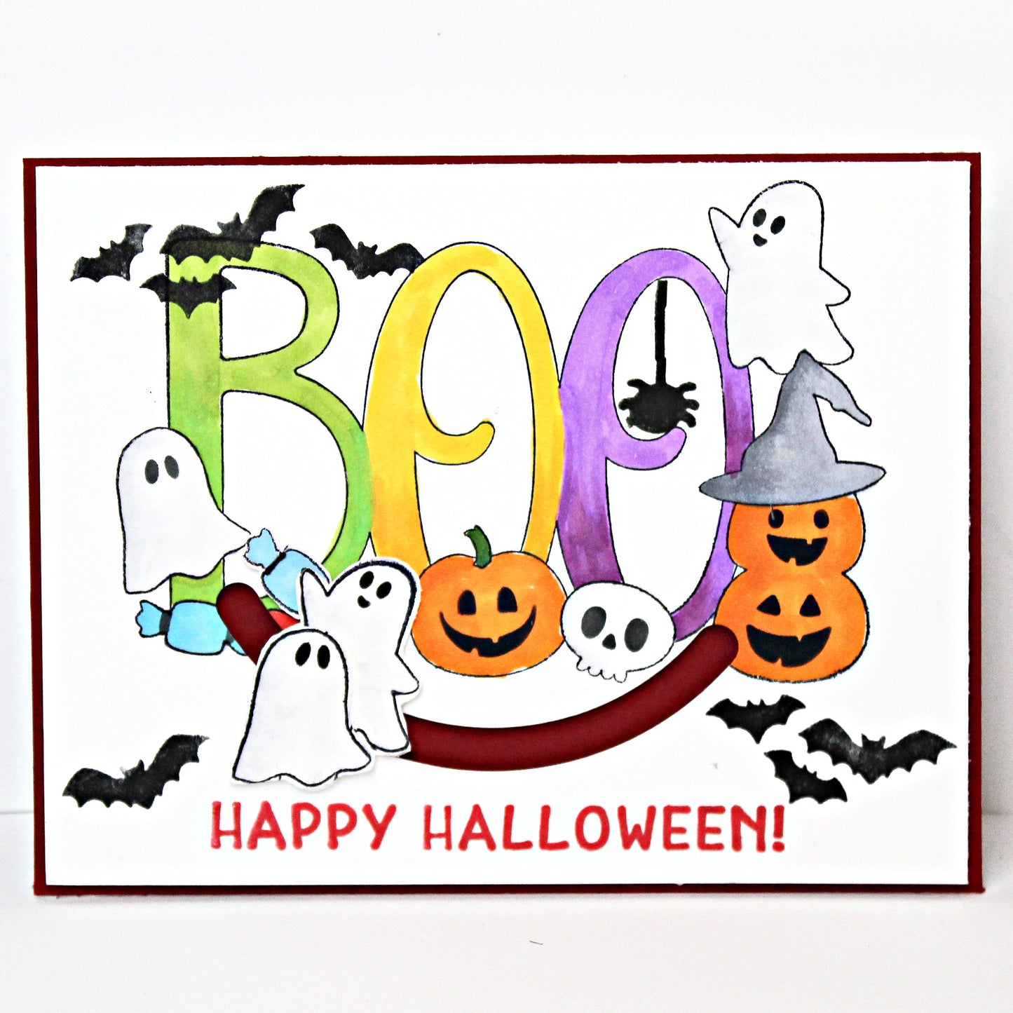 DP Stencils Stamps Boo