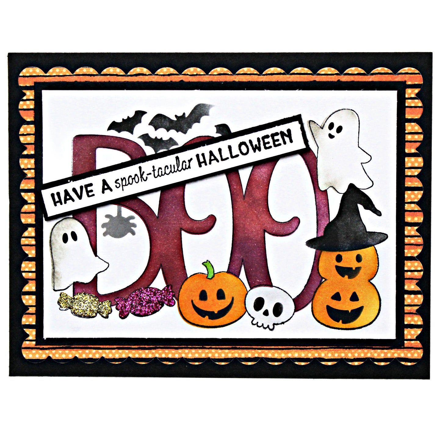 DP Stencils Stamps Boo