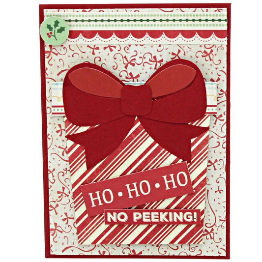 DP Die Freebee Holiday Gift Bow