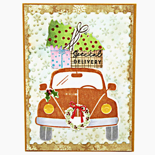 DP Stamp Die Kit Delivering Christmas