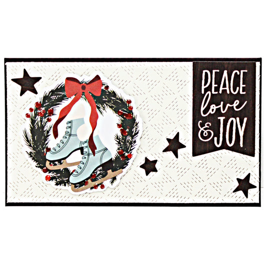 DP Slimline Background Die Upsell Crosshatch