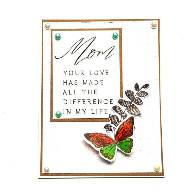 DP Die Stamp Mother's Blooms