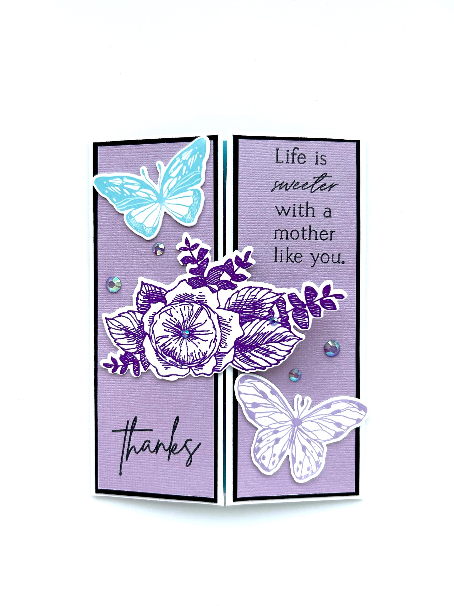 DP Die Stamp Mother's Blooms