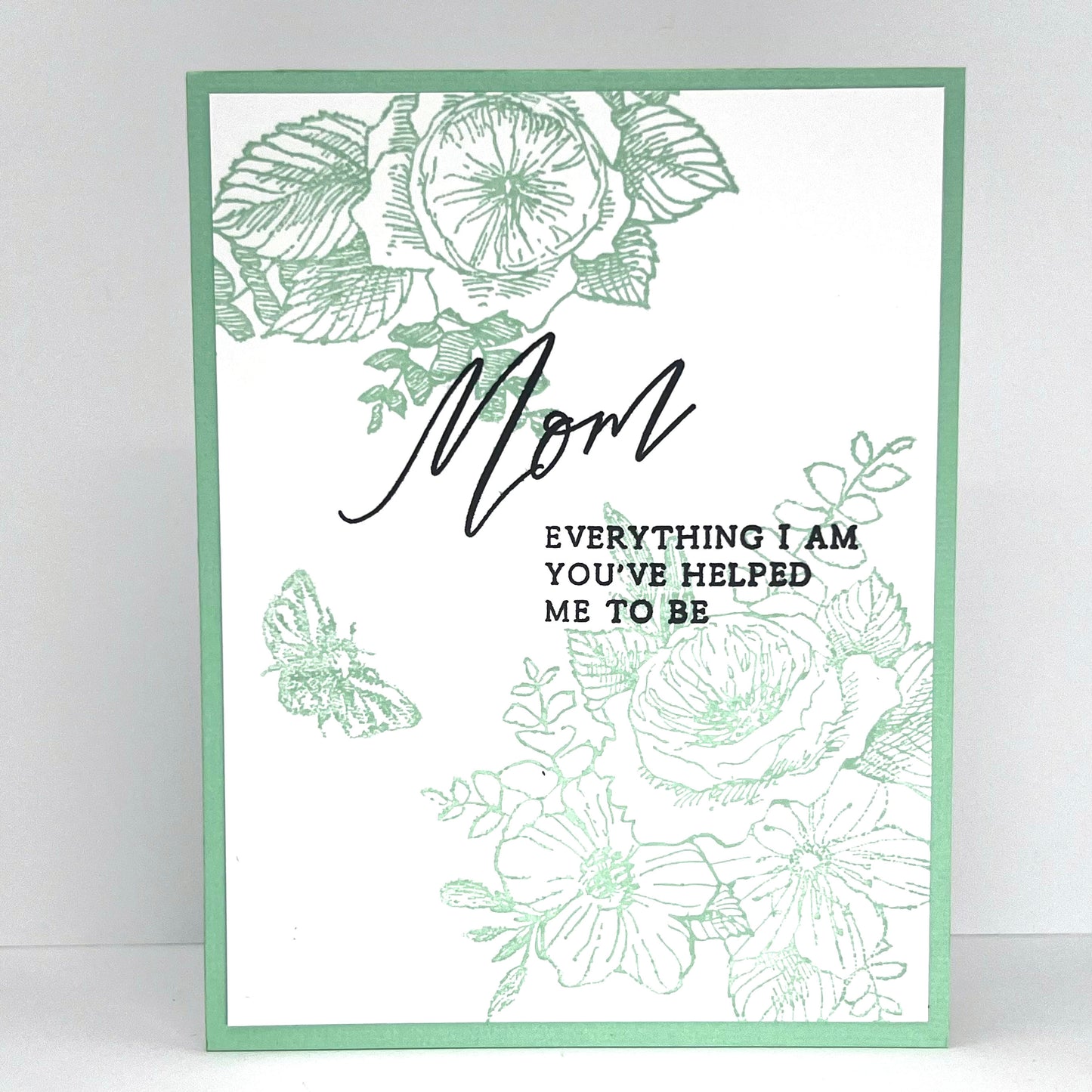 DP Die Stamp Mother's Blooms