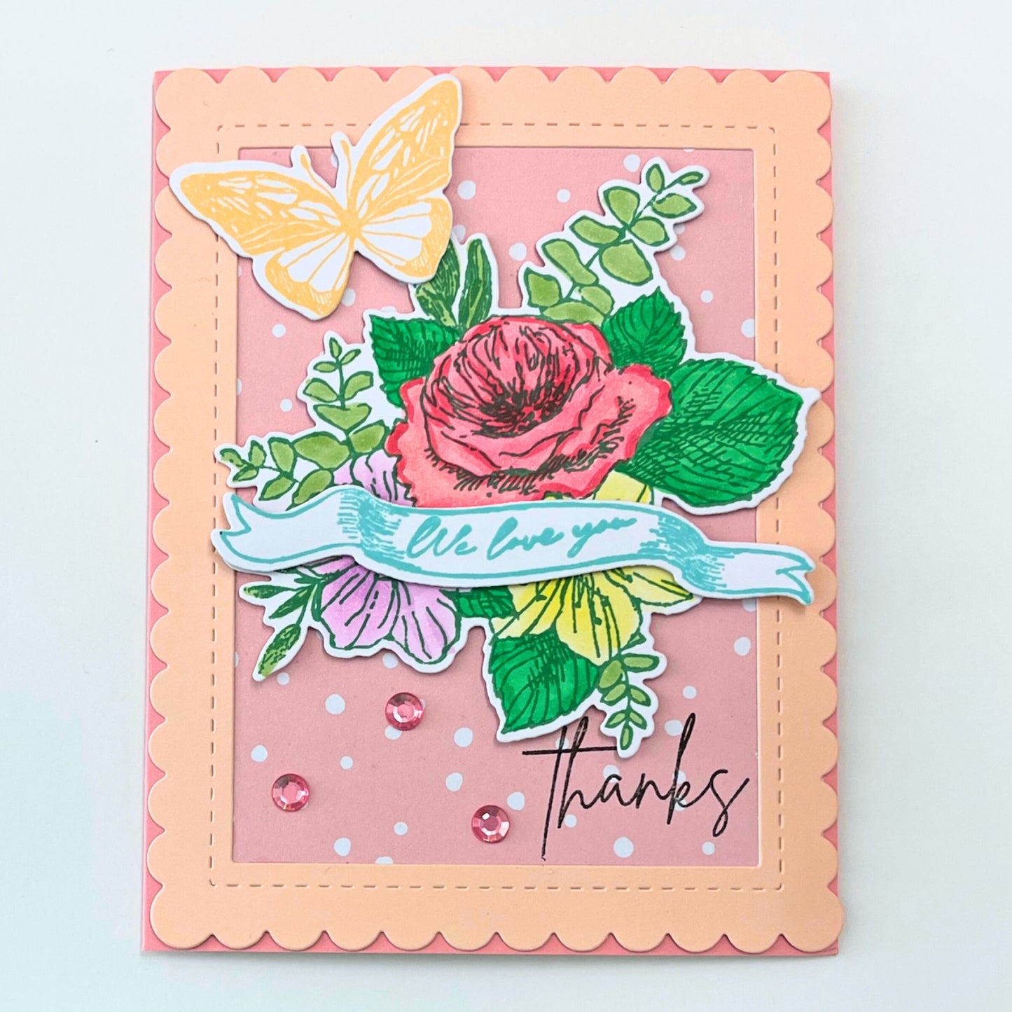 DP Die Stamp Mother's Blooms