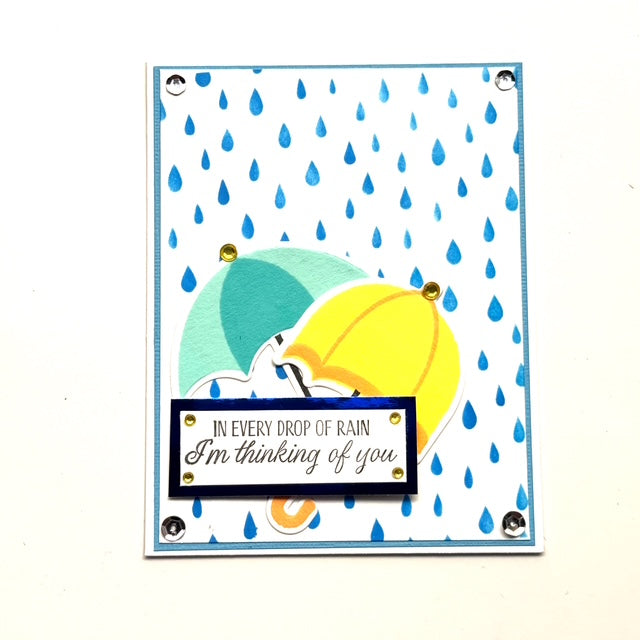 DP Die Stamp Rain or Shine