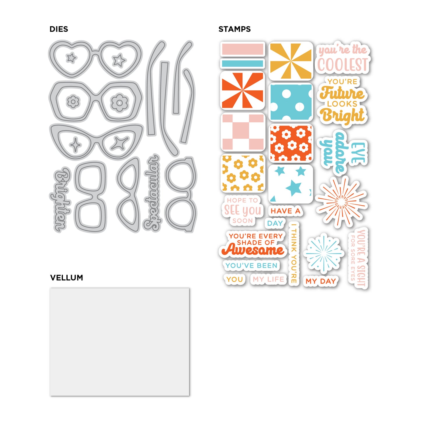 DP Sunnies Stamp and Die