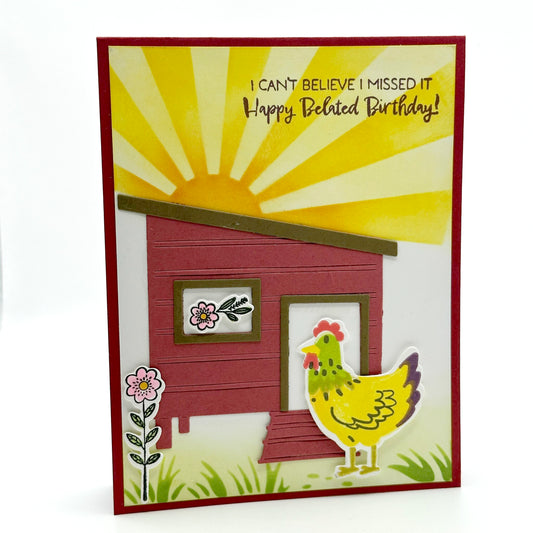 DP DIE, STAMP & STENCIL FEATHERED FRIENDS