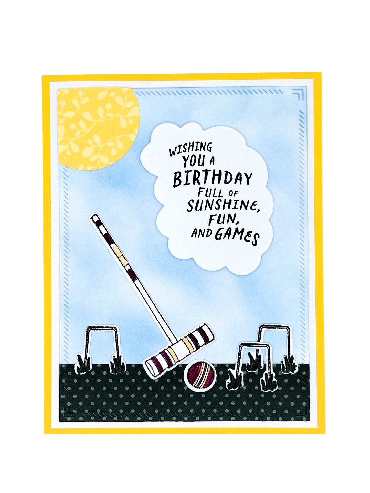 DP Summer Lawn Games Stamp and Die