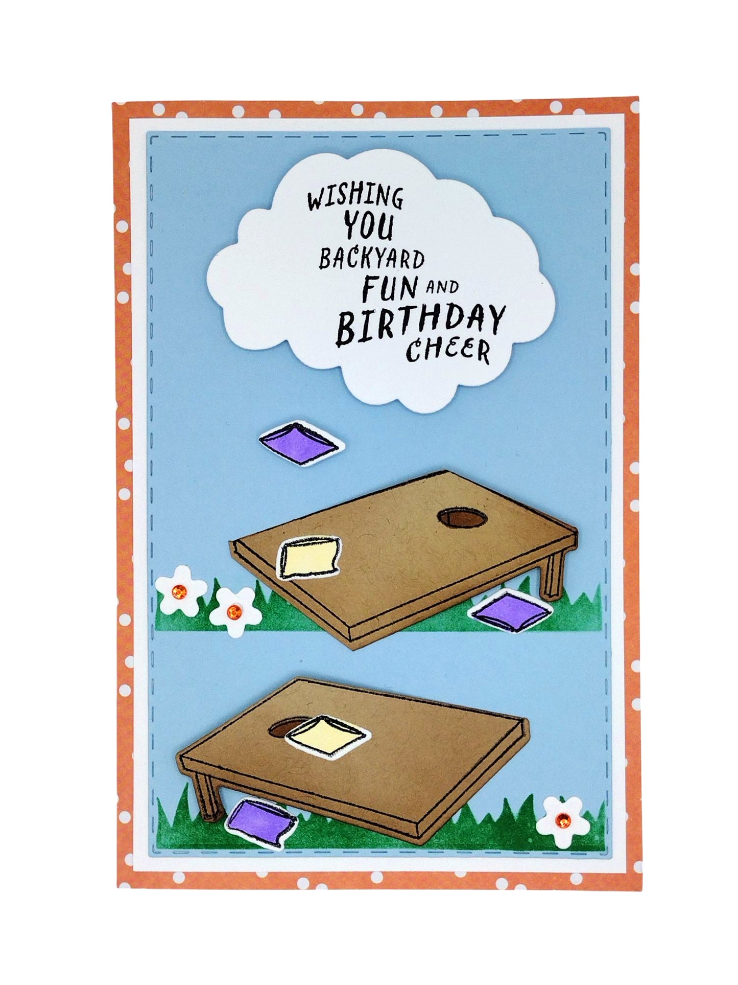 DP Summer Lawn Games Stamp and Die