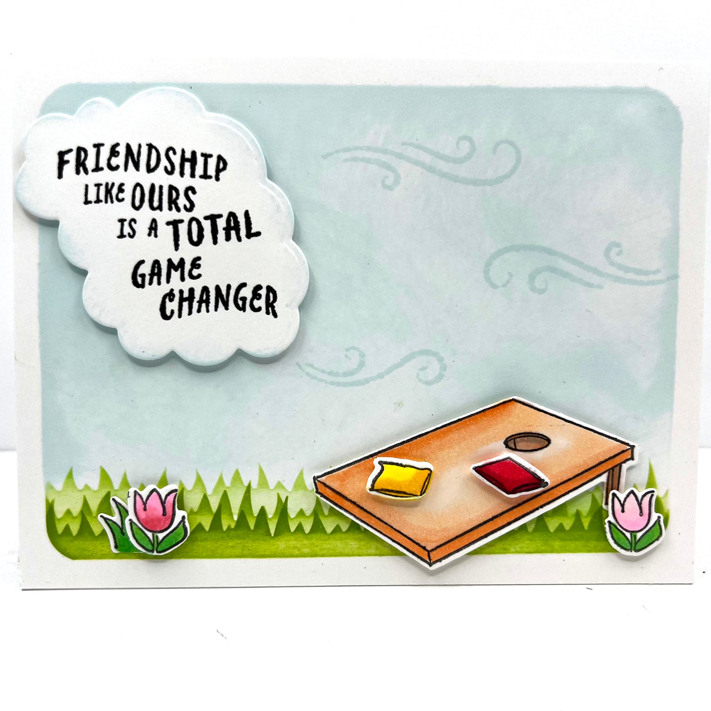 DP Summer Lawn Games Stamp and Die