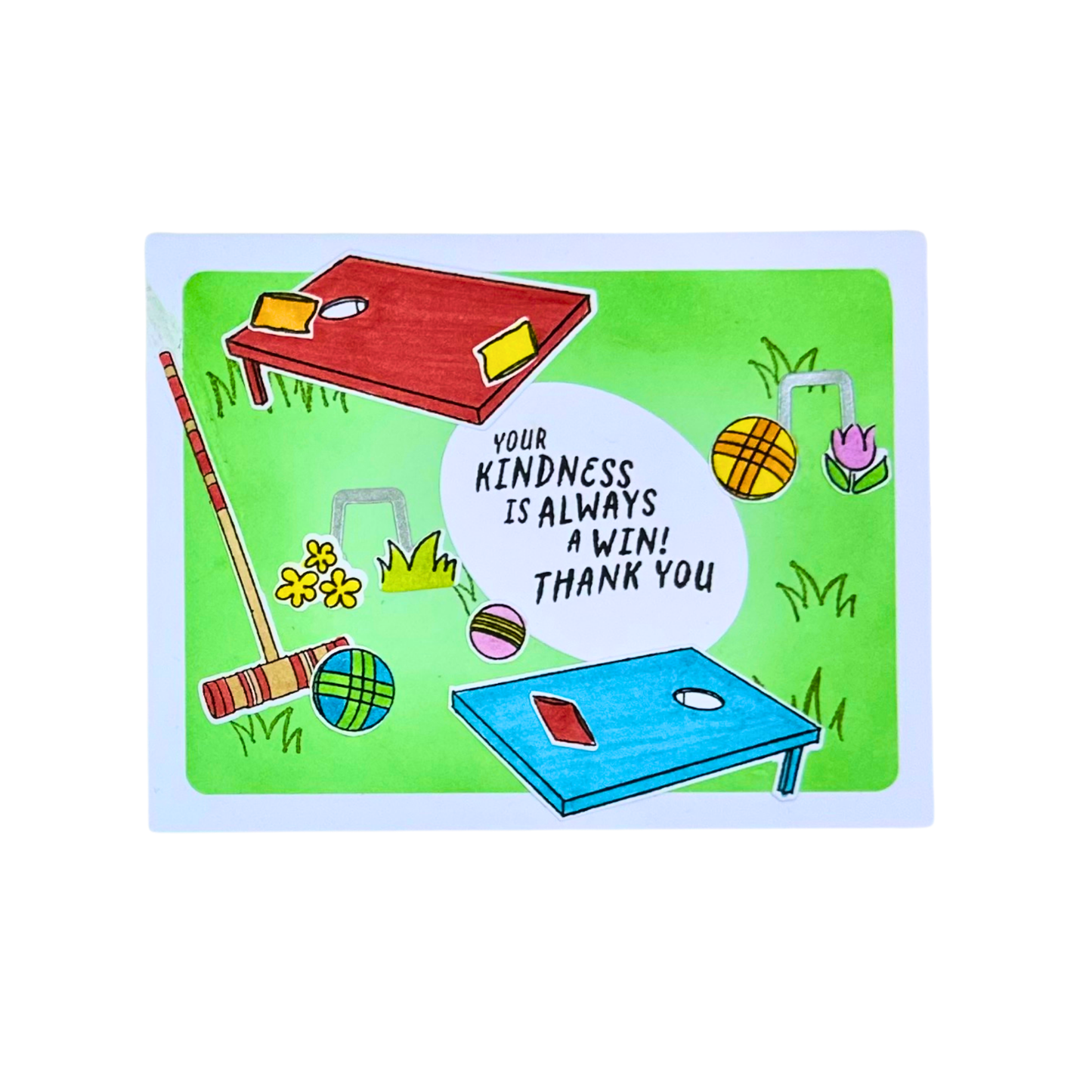 DP Summer Lawn Games Stamp and Die