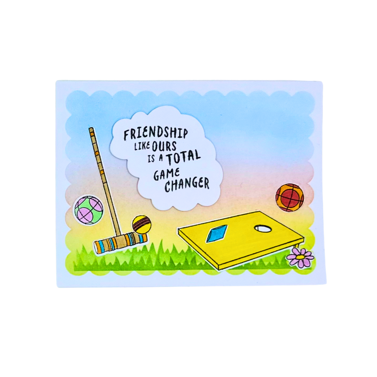 DP Summer Lawn Games Stamp and Die