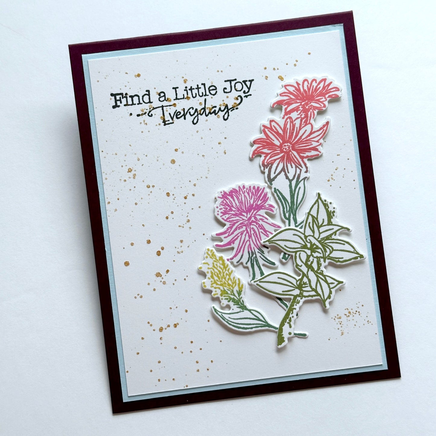 DP Stamp and Die Sketch Botanical