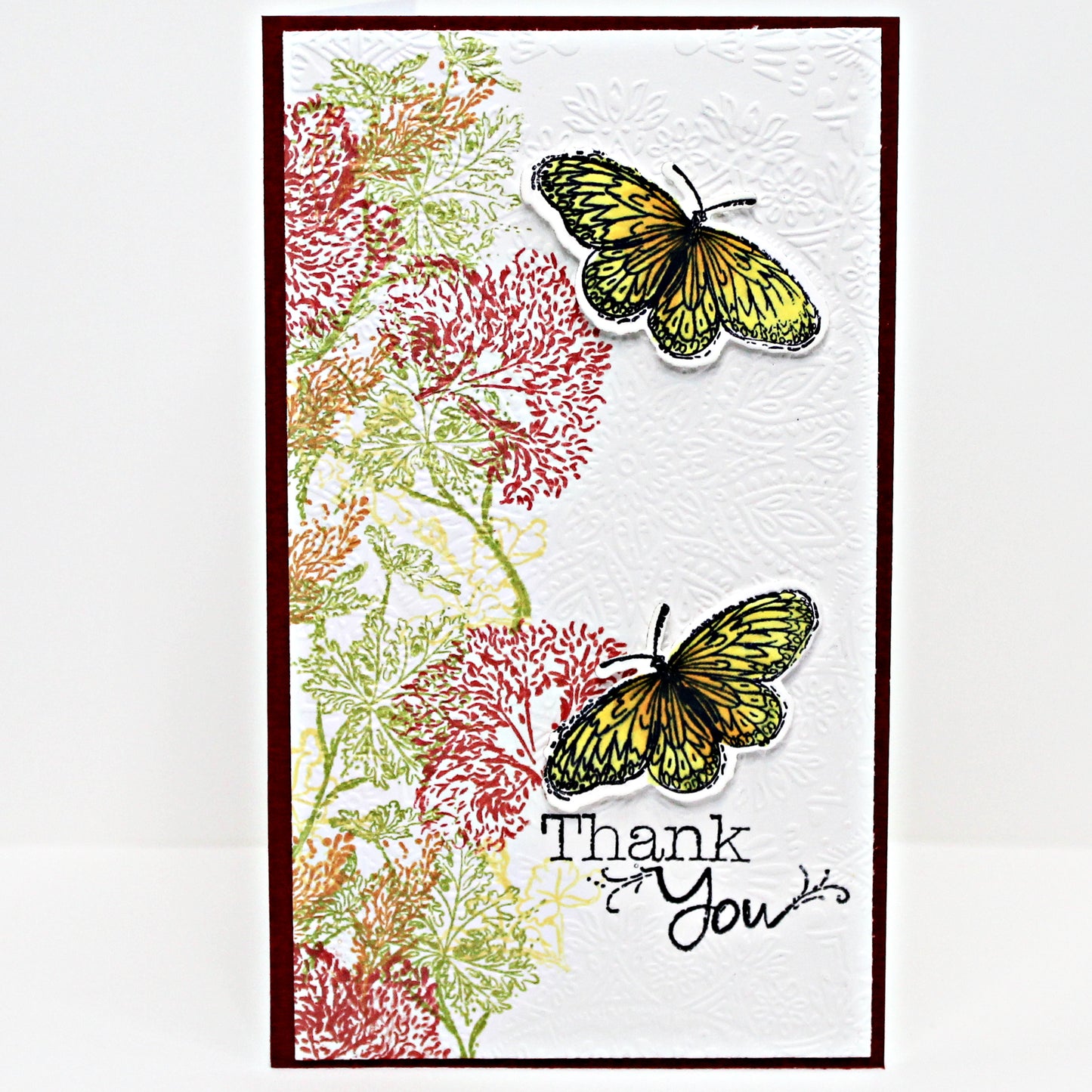 DP Stamp and Die Sketch Botanical