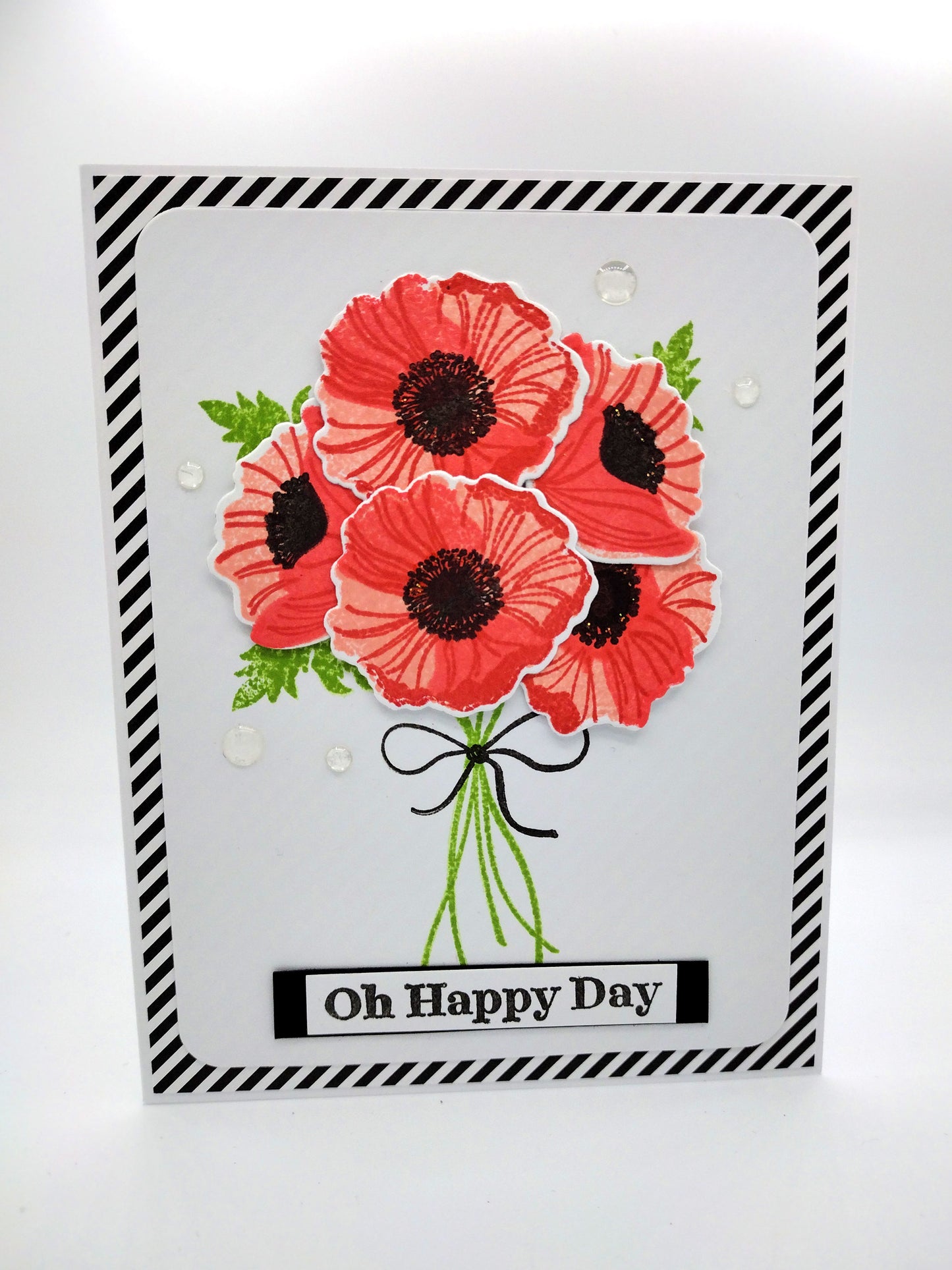 DP Stamp and Die Pretty Poppies