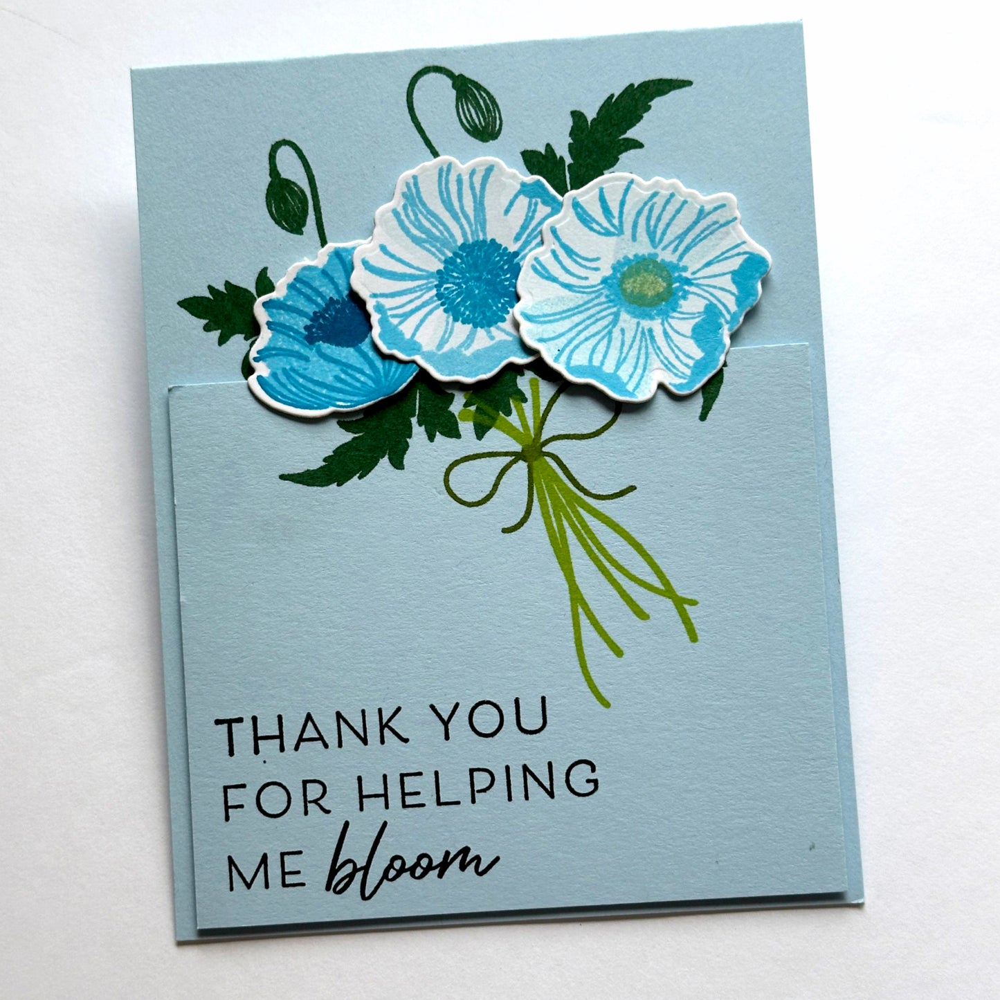DP Stamp and Die Pretty Poppies