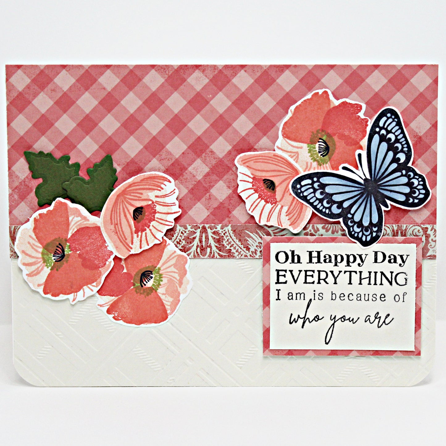 DP Stamp and Die Pretty Poppies