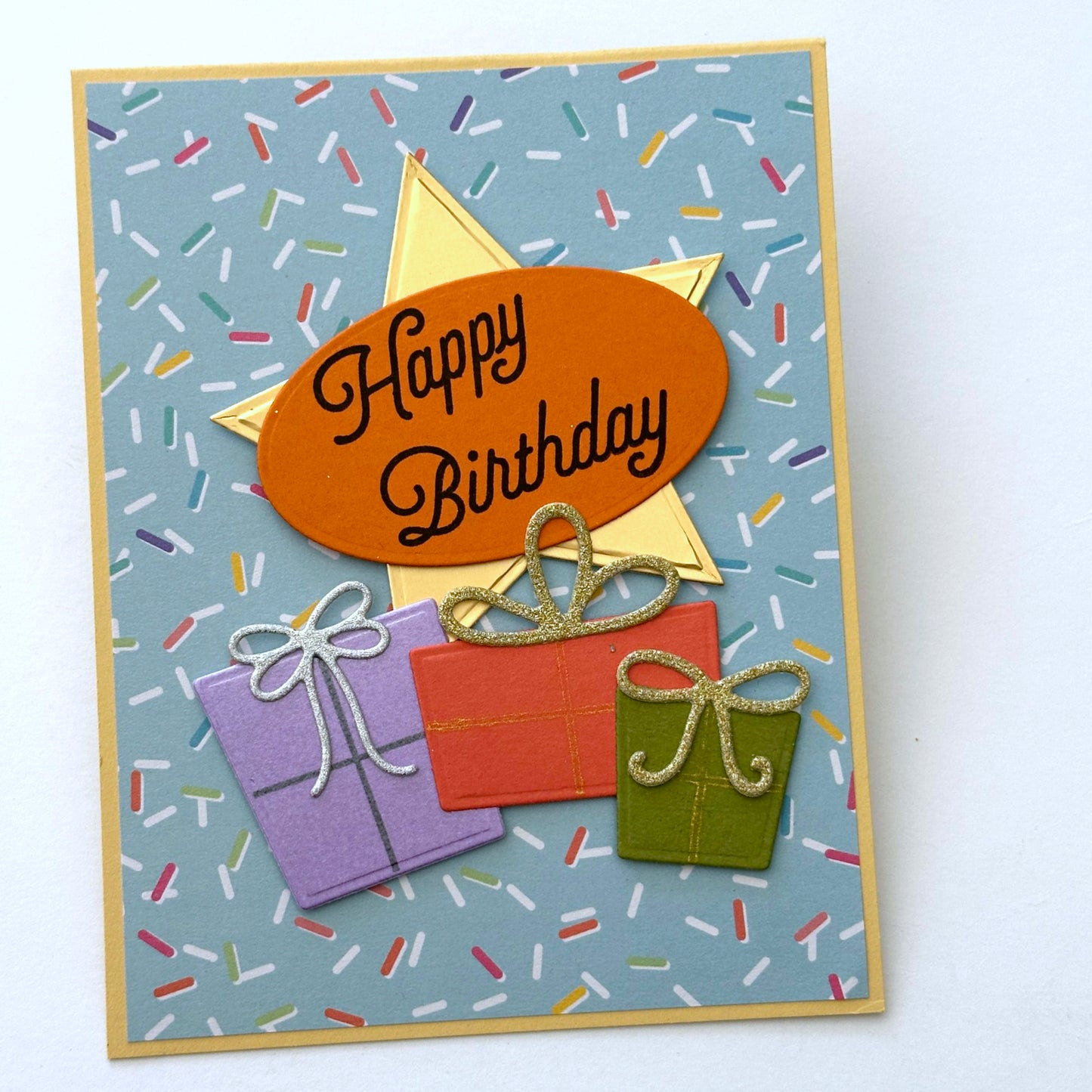 Die Stamp Stacked Present