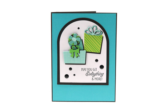 Die Stamp Stacked Present