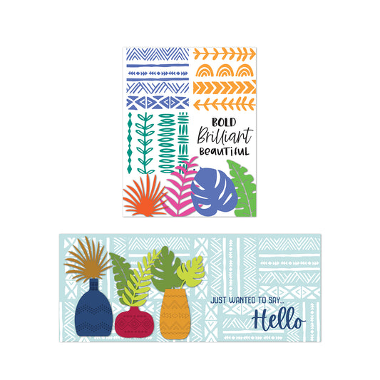 DP Stamp & Die Tribal Squares