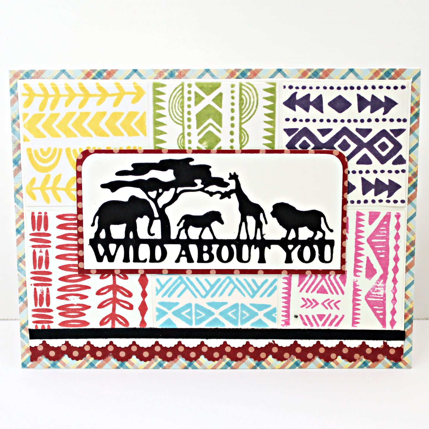 DP Stamp & Die Tribal Squares