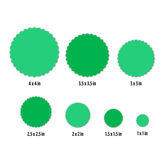 Scalloped Round Nesting Dies NEW