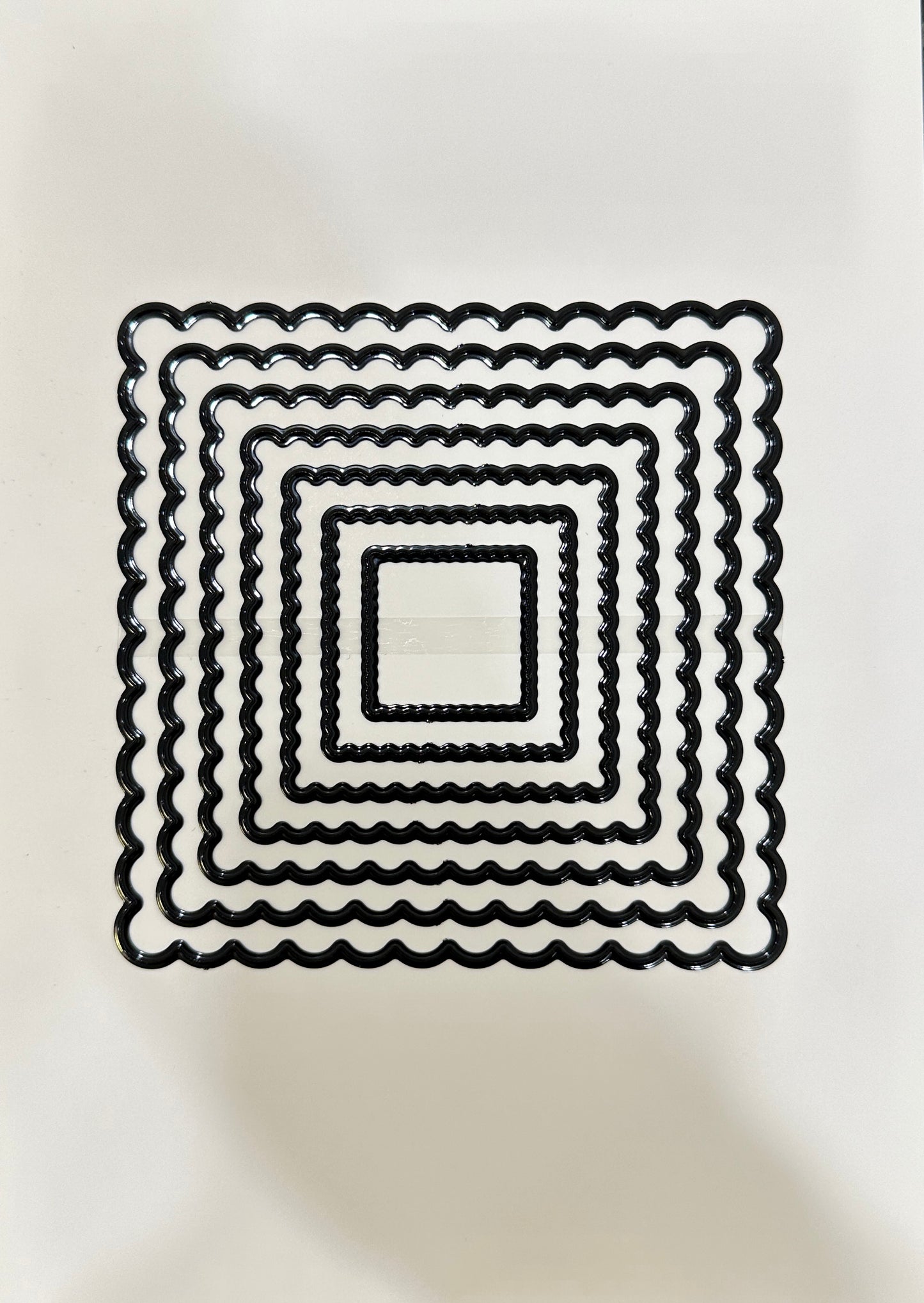 Scalloped Square Nesting Dies NEW