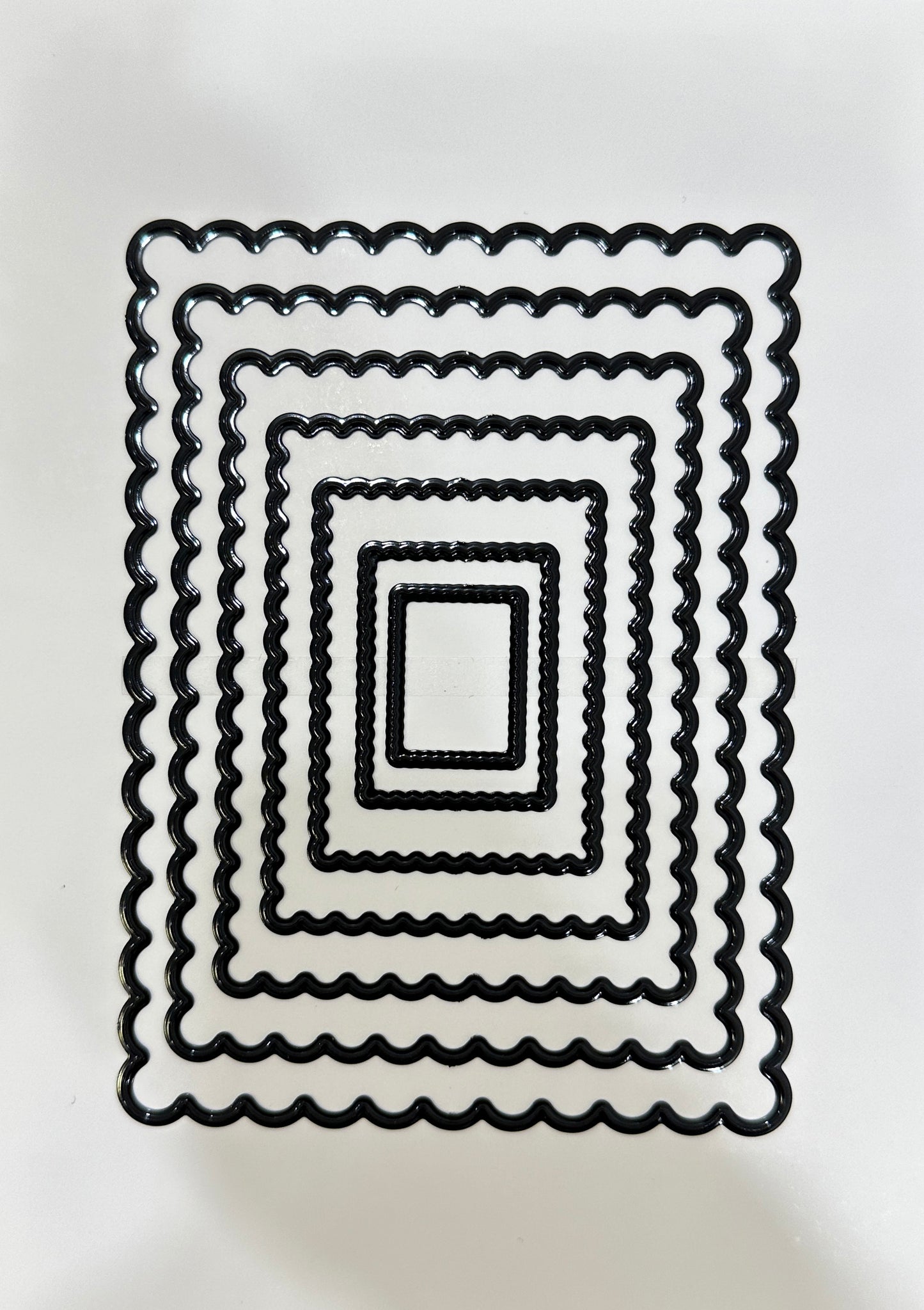 Scalloped Rectangle Nesting Dies NEW