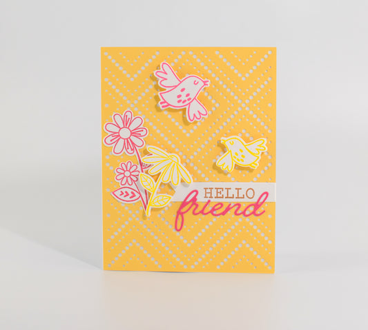 Stamp and Die Kit - Whimsical Butterflies