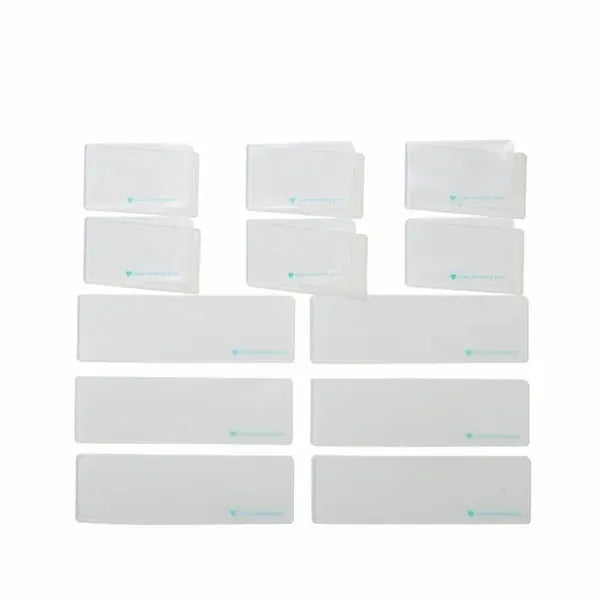 Diamond Press 12-Piece Blank Folder Refills for ORIGINAL MINI MACHINE