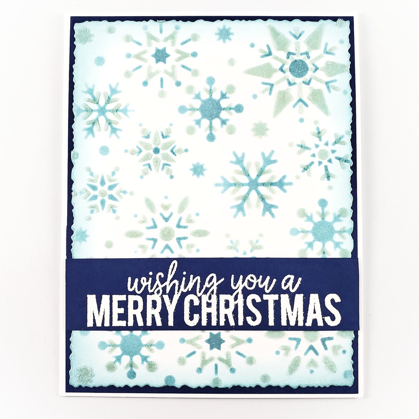 Snowflakes Stencil Kit w/ Ink & Dauber