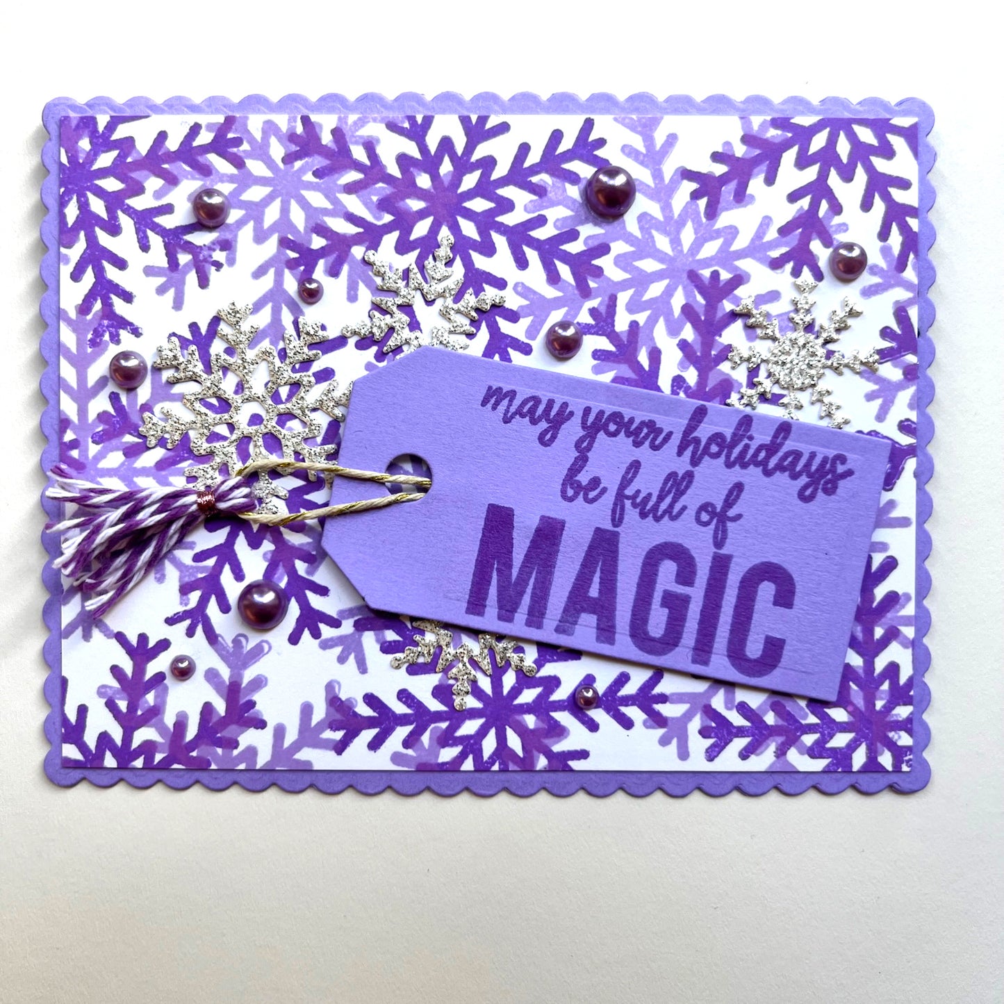 Snowflakes Stencil Kit w/ Ink & Dauber