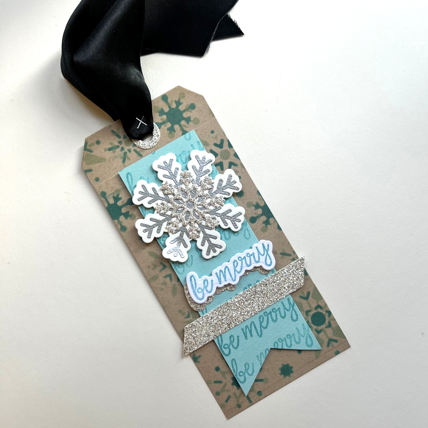 Snowflakes Stencil Kit w/ Ink & Dauber