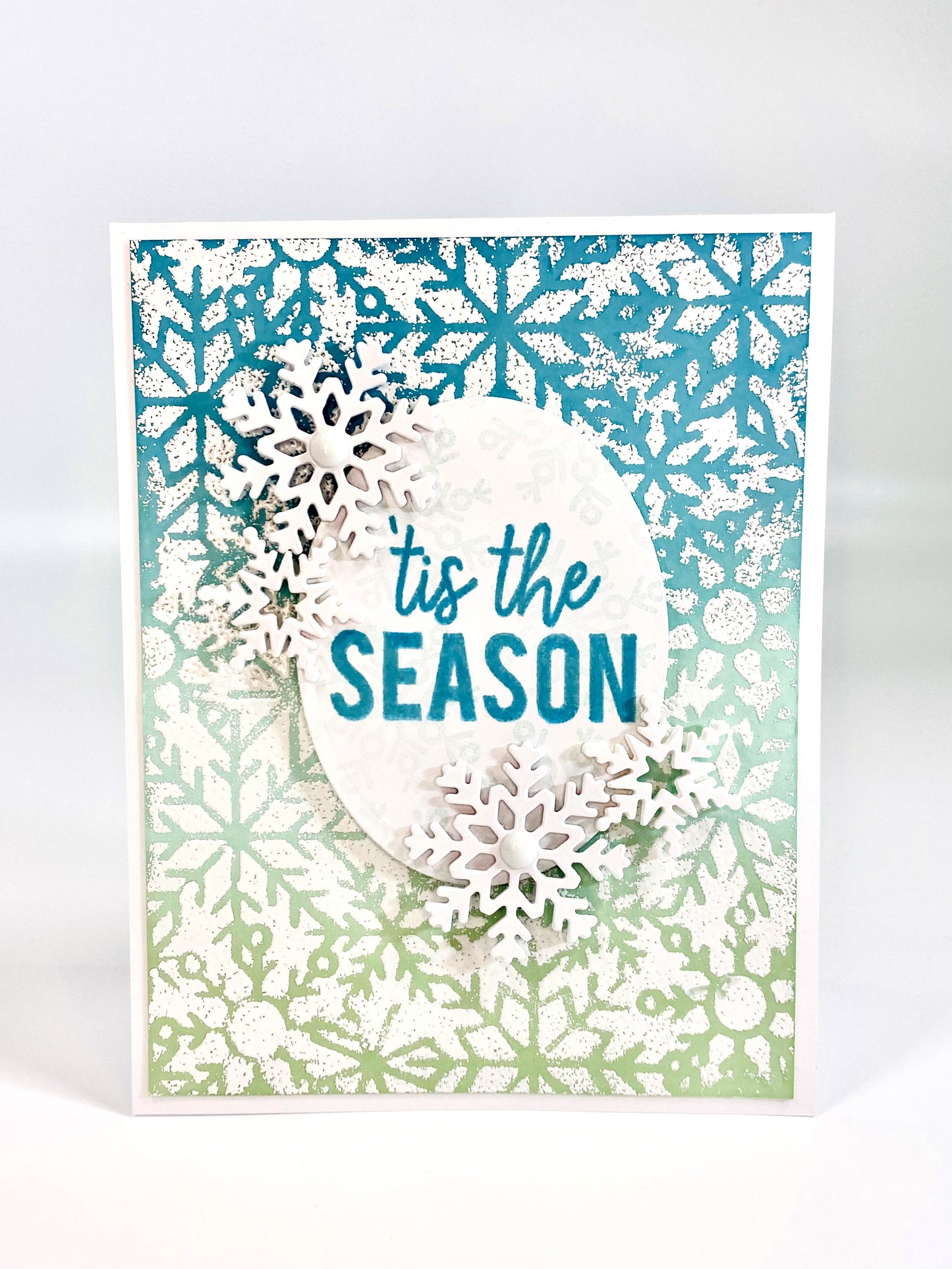 Snowflakes Stencil Kit w/ Ink & Dauber
