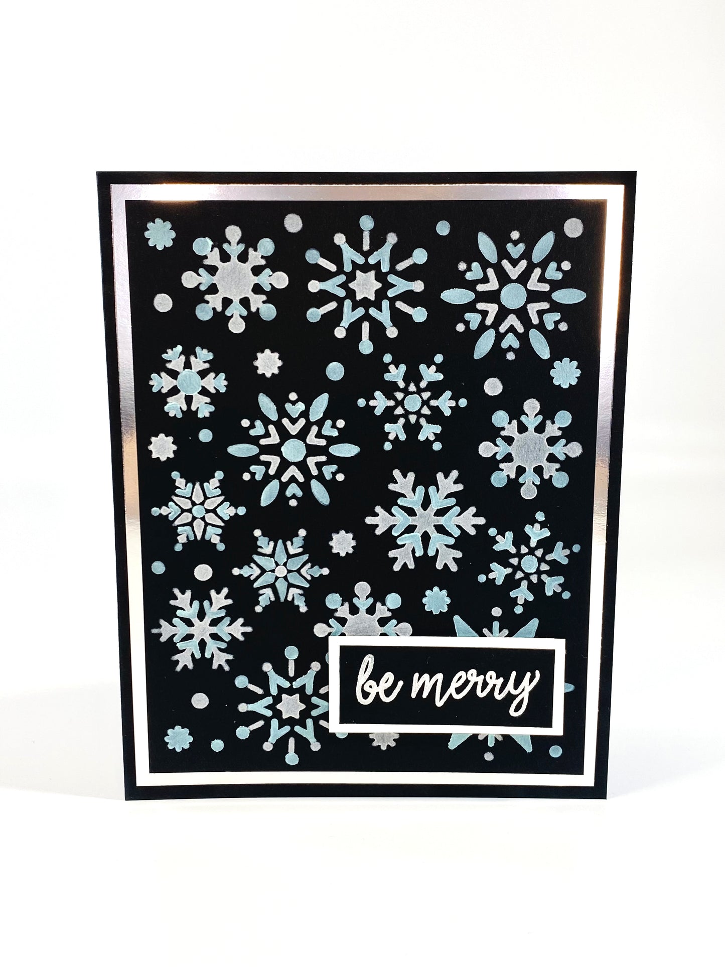 Snowflakes Stencil Kit w/ Ink & Dauber