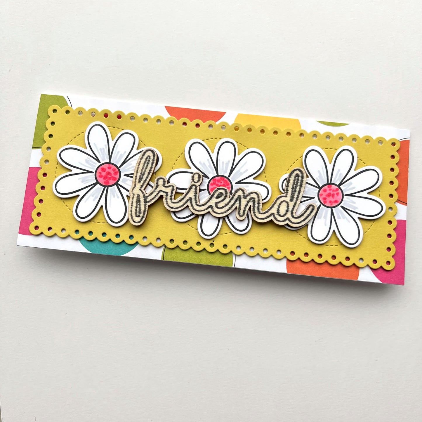 Die Stamp & Wood Veneer Kit - Spring Vibes