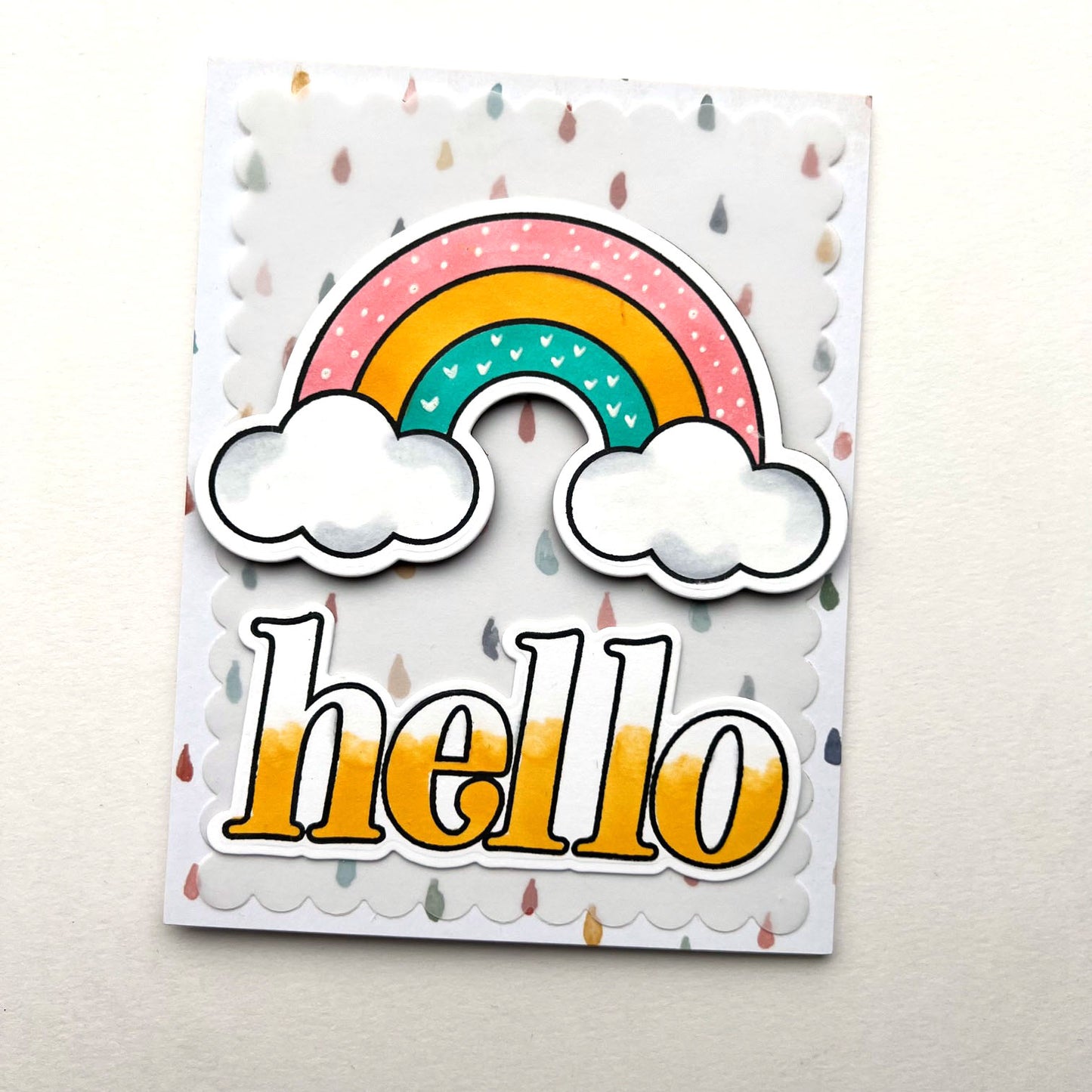 Die Stamp & Wood Veneer Kit - Spring Vibes